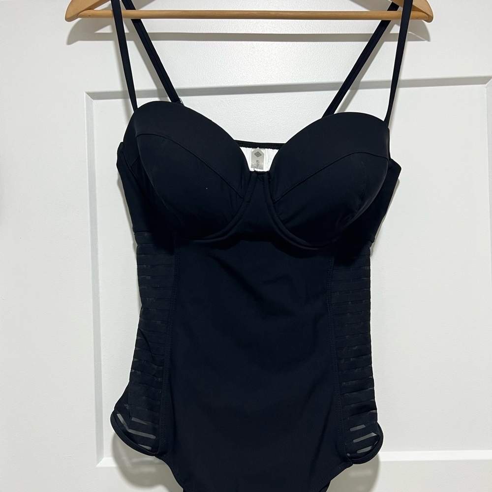 Amoressa Black Bathing Suit! Like new!